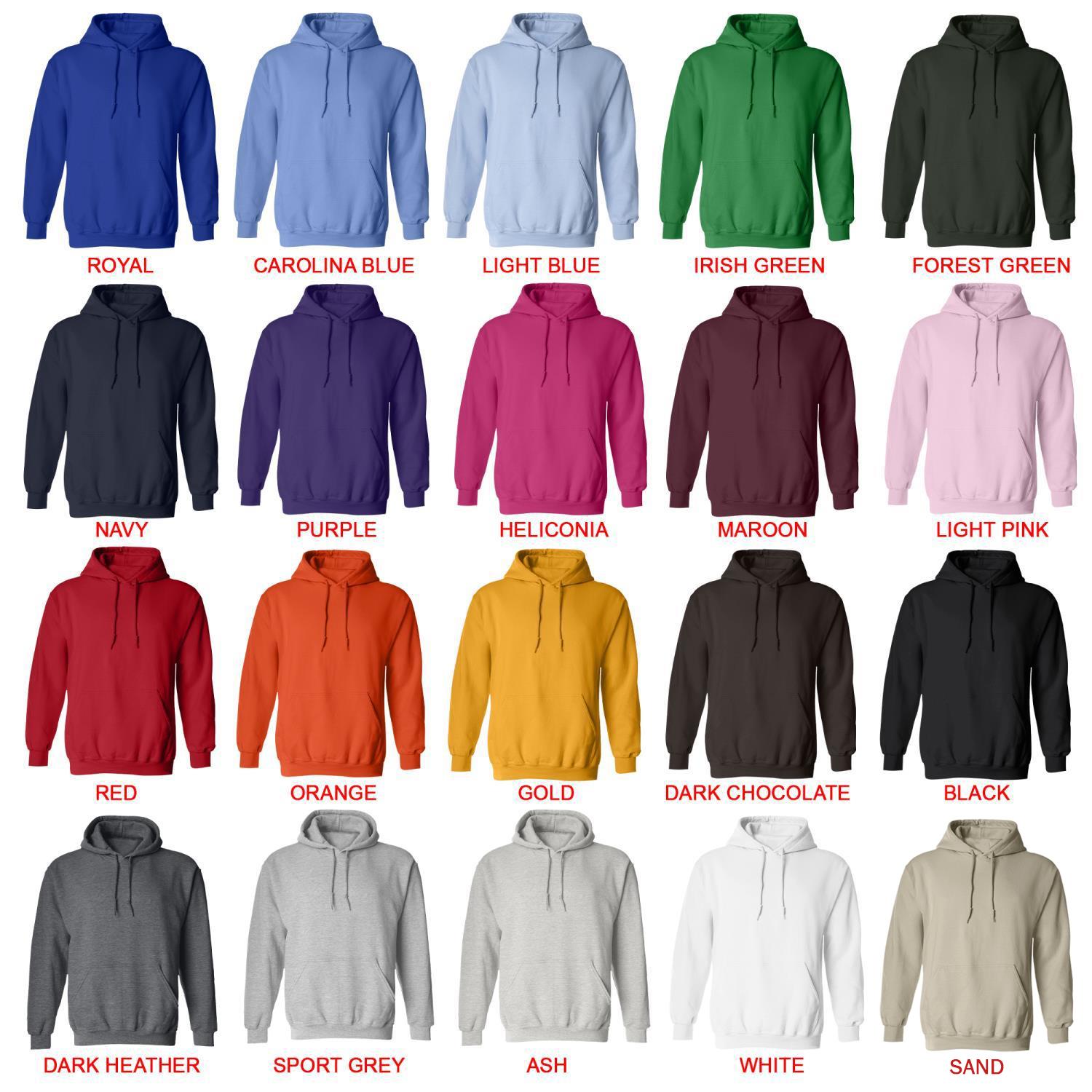 hoodie color chart - Nashville TV Show Store