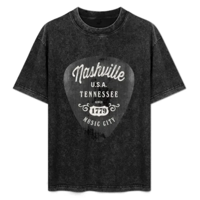 Nashville Tennessee Mineral Wash T-Shirt