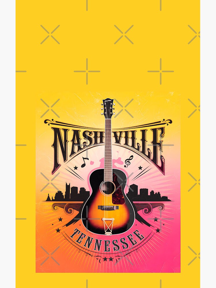 Nashville Music City Usa Shower Curtain - Image 2