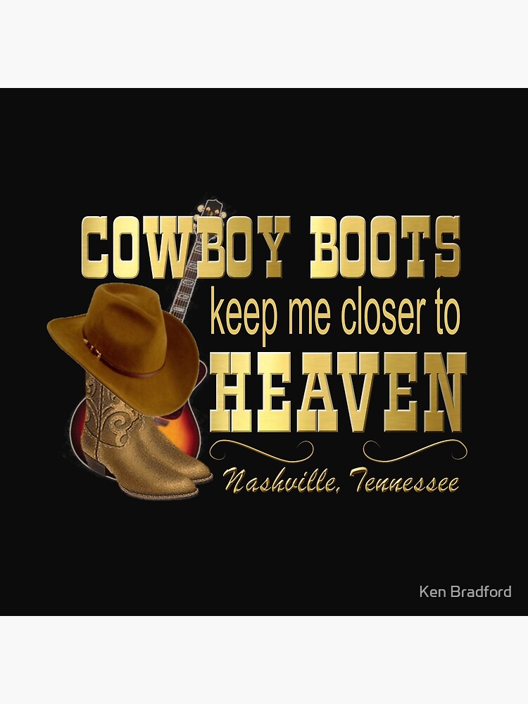 Nashville Cowboy Boots Tapestry - Image 2