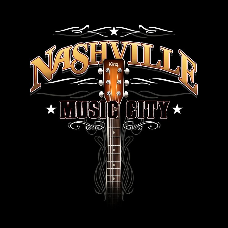 Nashville Music City Country Music Tote Bag - Image 2