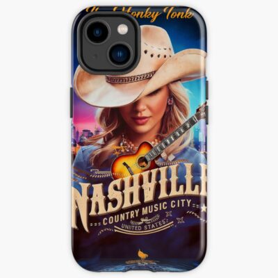 Nashville Where Honky Tonk Is King Iphone Case