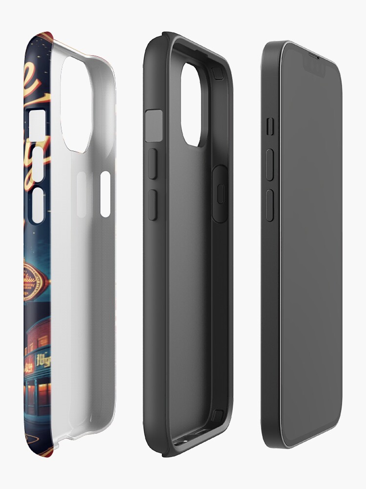 Broadway Nashville Neon Lights Iphone Case - Image 2