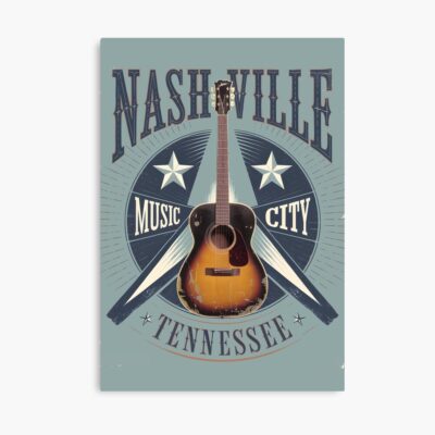 Nashville Tennessee Music City Usa Poster