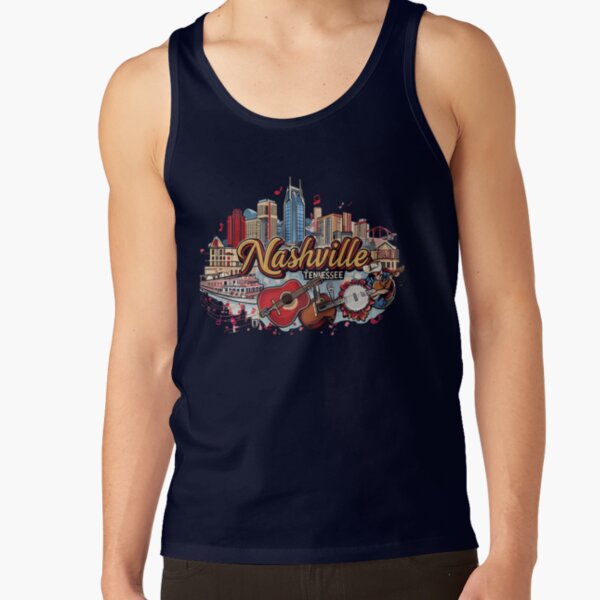 Nashville With City Tank Top - Image 5