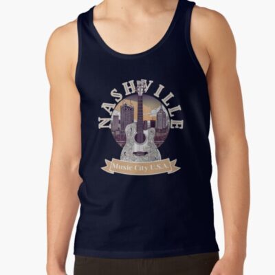 Nashville Music City Usa Tank Top