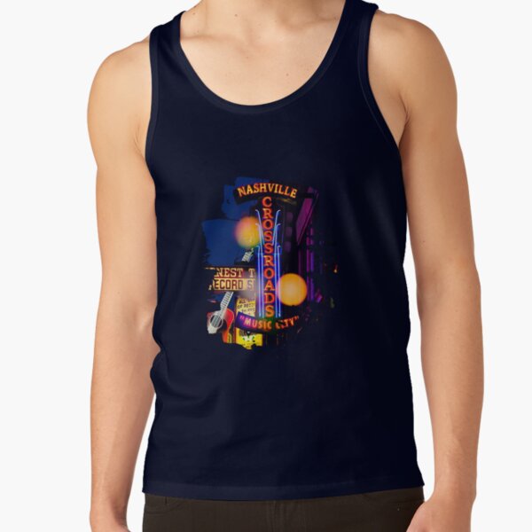 Nashville Music City Signboard Tank Top - Image 5