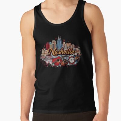 Nashville With City Tank Top