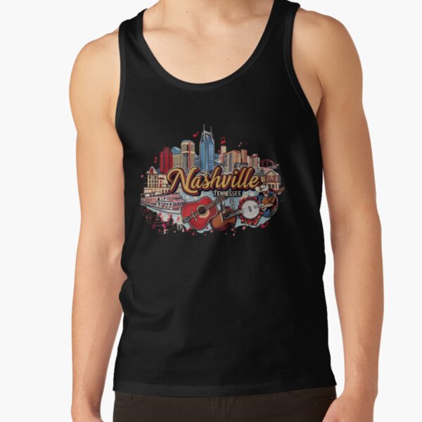 Nashville With City Tank Top