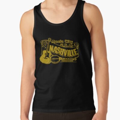 Nashville Music Guitar Tank Top