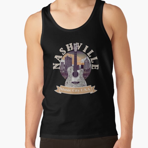 Nashville Music City Usa Tank Top - Image 3