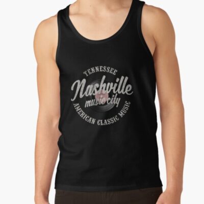 Nashville Music City Tennessee Tank Top