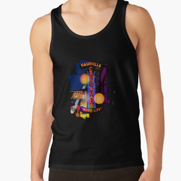 Nashville Music City Signboard Tank Top - Image 2