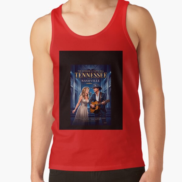 Tim Mcgraw And Faith Hill Nashville Tank Top - Image 4