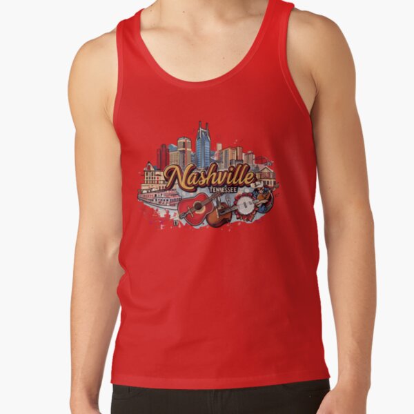 Nashville With City Tank Top - Image 4
