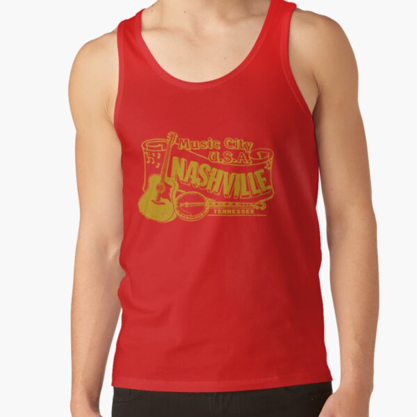 Nashville Music Guitar Tank Top - Image 4
