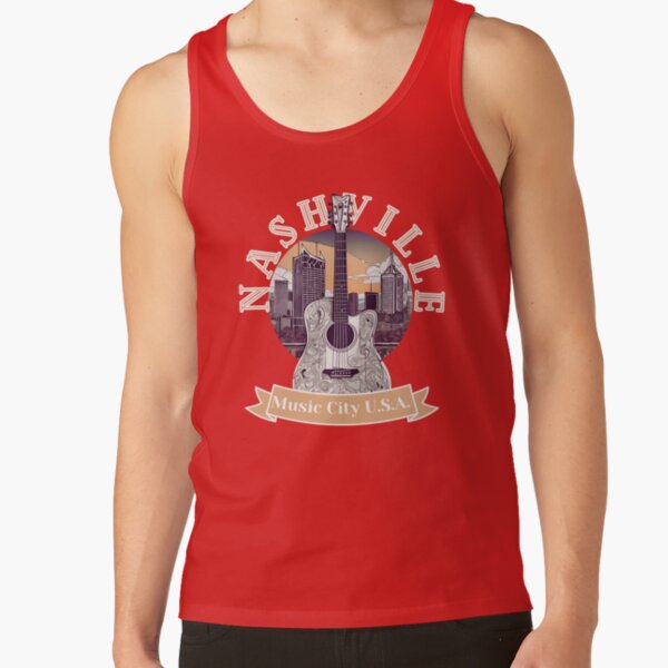 Nashville Music City Usa Tank Top - Image 5
