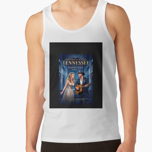 Tim Mcgraw And Faith Hill Nashville Tank Top - Image 2
