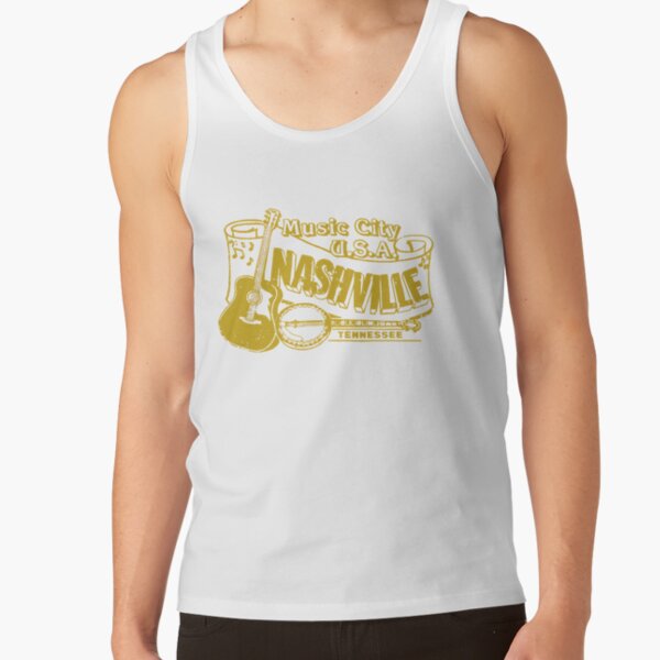 Nashville Music Guitar Tank Top - Image 2