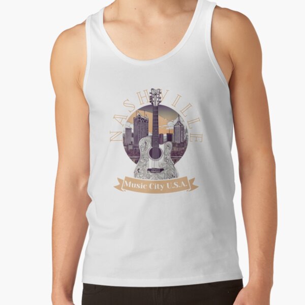 Nashville Music City Usa Tank Top - Image 2