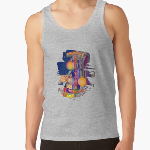 Nashville Music City Signboard Tank Top - Image 3