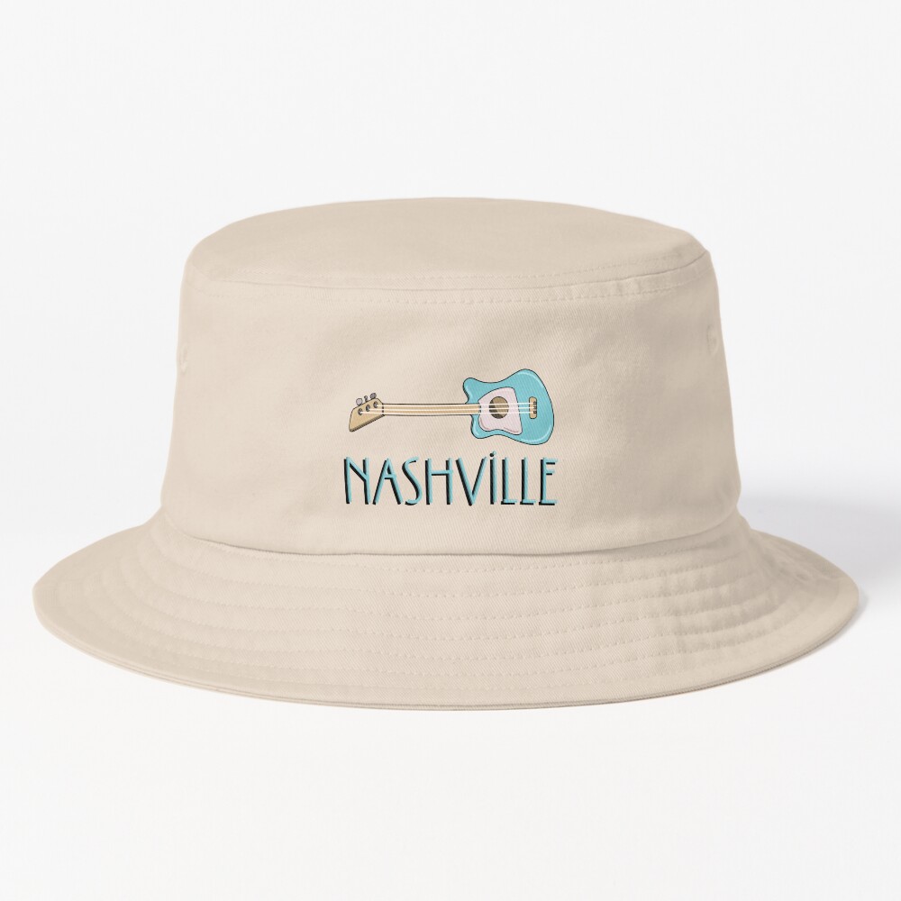 Nashville Guitar Bucket Hat