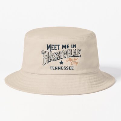 Nashville Music City Bucket Hat
