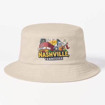 Nashville Tennessee City Bucket Hat