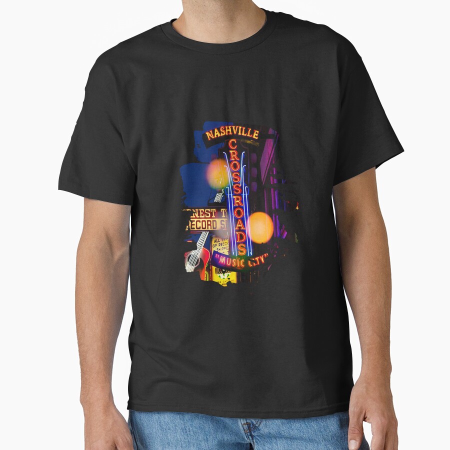 Nashville Music City Signboard T-shirt - Image 3