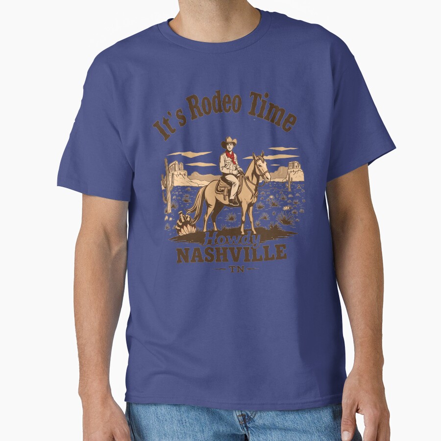 Howdy Rodeo Time Nashville T-shirt - Image 4