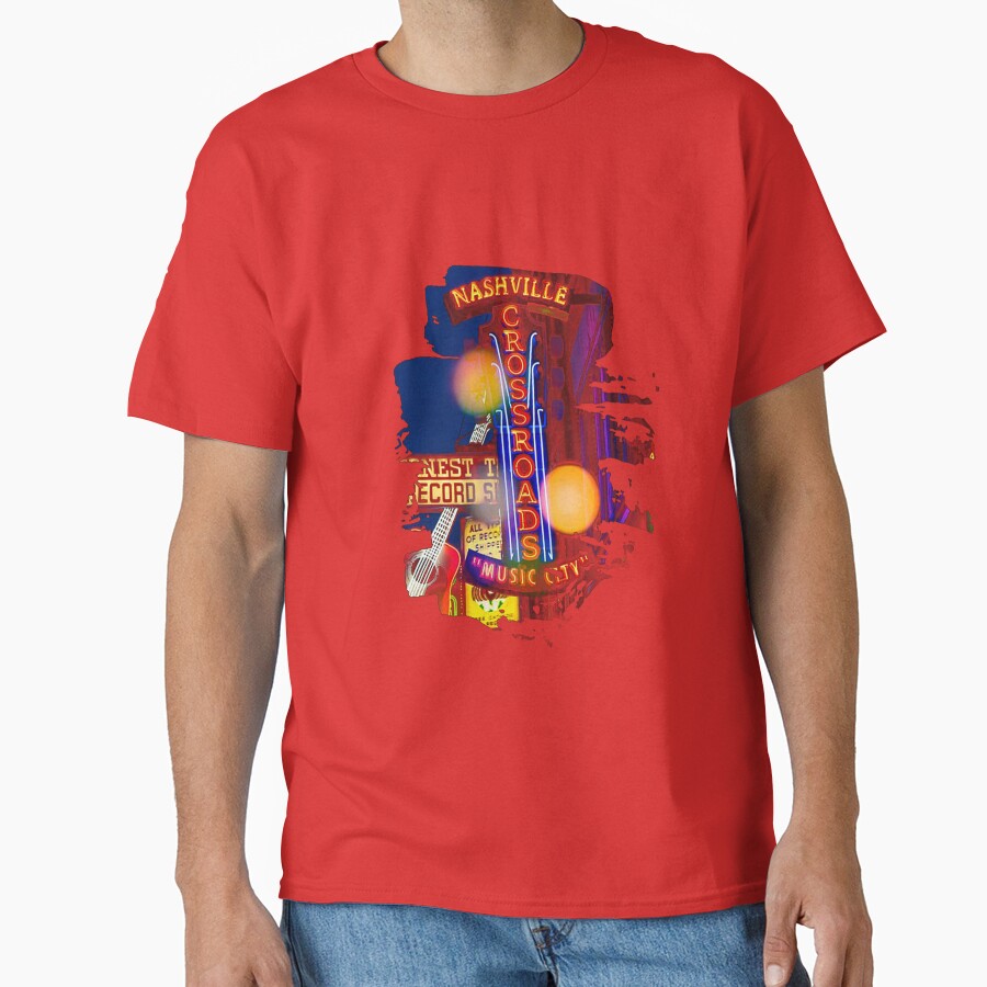 Nashville Music City Signboard T-shirt - Image 5