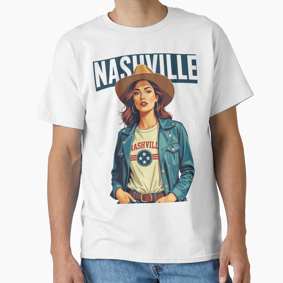 Nashville Scene Souvenir Or Street Wear T-shirt - Image 2