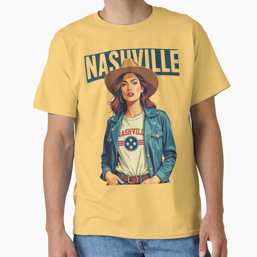 Nashville Scene Souvenir Or Street Wear T-shirt - Image 6