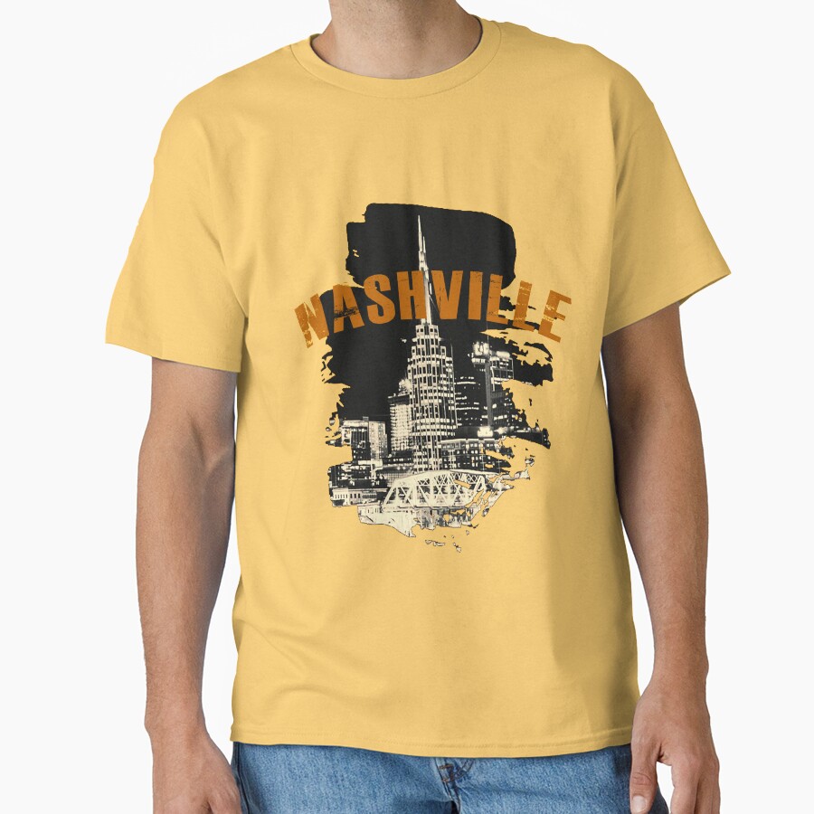 Vintage Nashville Skyline T-shirt - Image 6