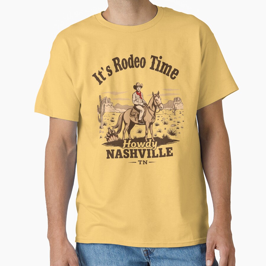 Howdy Rodeo Time Nashville T-shirt - Image 6