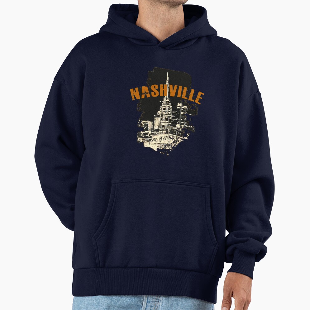 Vintage Nashville Skyline Hoodie - Image 5