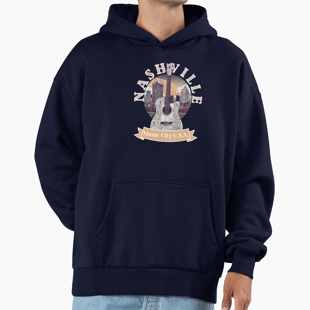Nashville Music City Usa Hoodie - Image 5