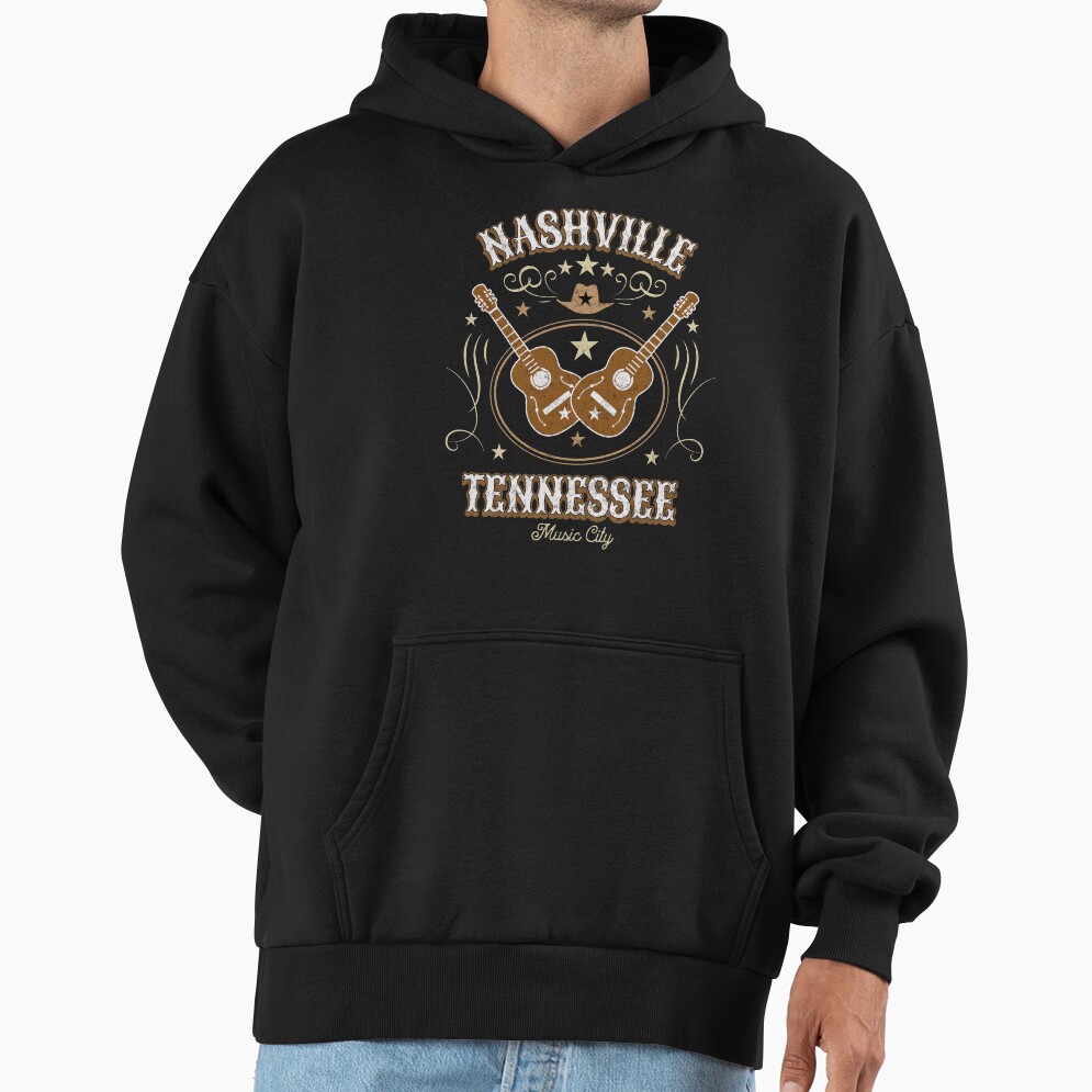 Vintage Retro Nashville Hoodie - Image 3