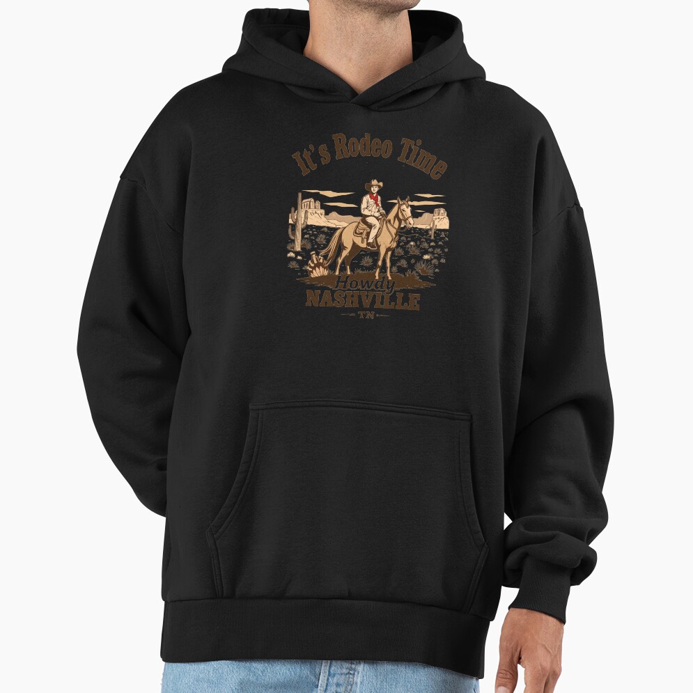 Howdy Rodeo Time Nashville Hoodie - Image 3
