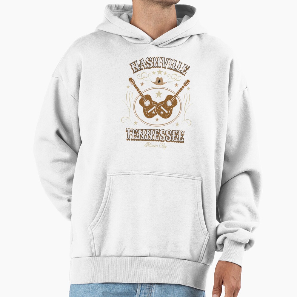 Vintage Retro Nashville Hoodie - Image 2
