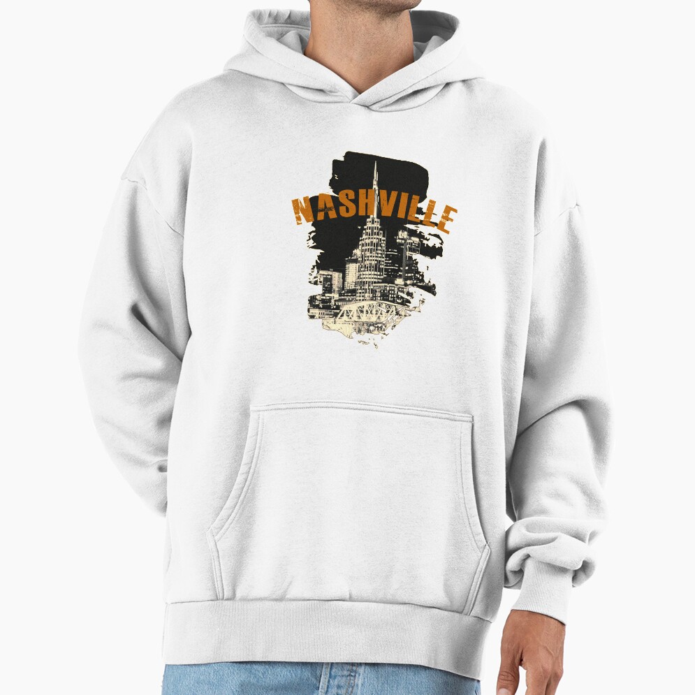 Vintage Nashville Skyline Hoodie