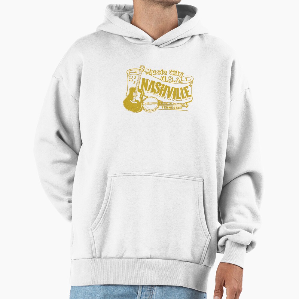 Nashville Music Guitar Hoodie - Image 2