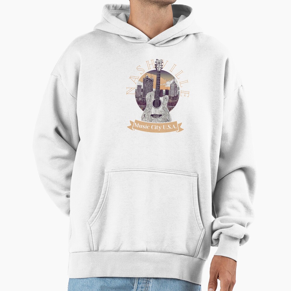 Nashville Music City Usa Hoodie - Image 2