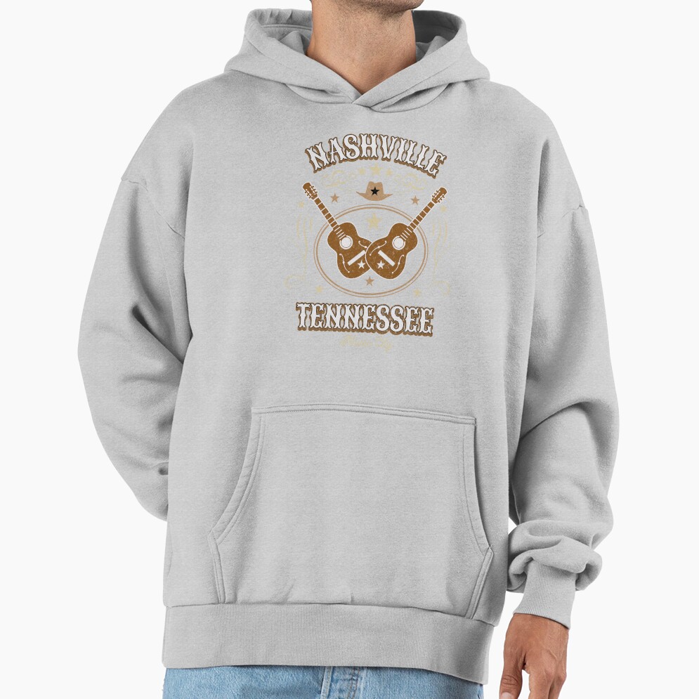 Vintage Retro Nashville Hoodie - Image 5