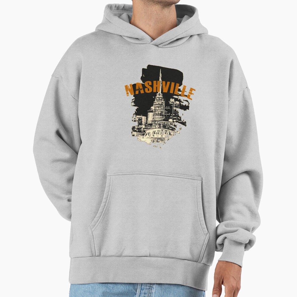 Vintage Nashville Skyline Hoodie - Image 4