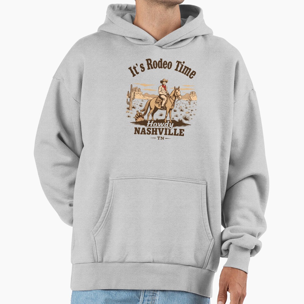 Howdy Rodeo Time Nashville Hoodie - Image 4