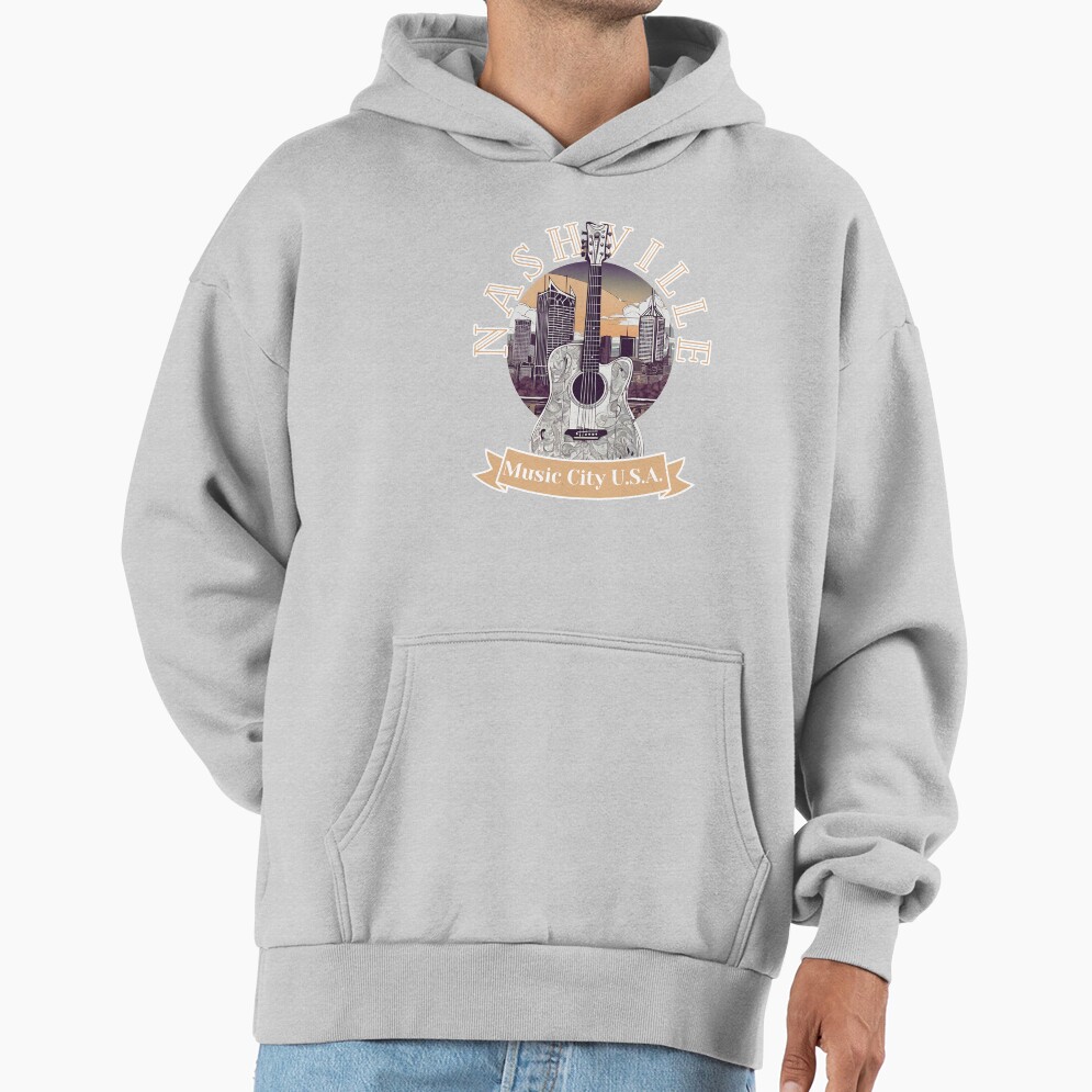 Nashville Music City Usa Hoodie - Image 4