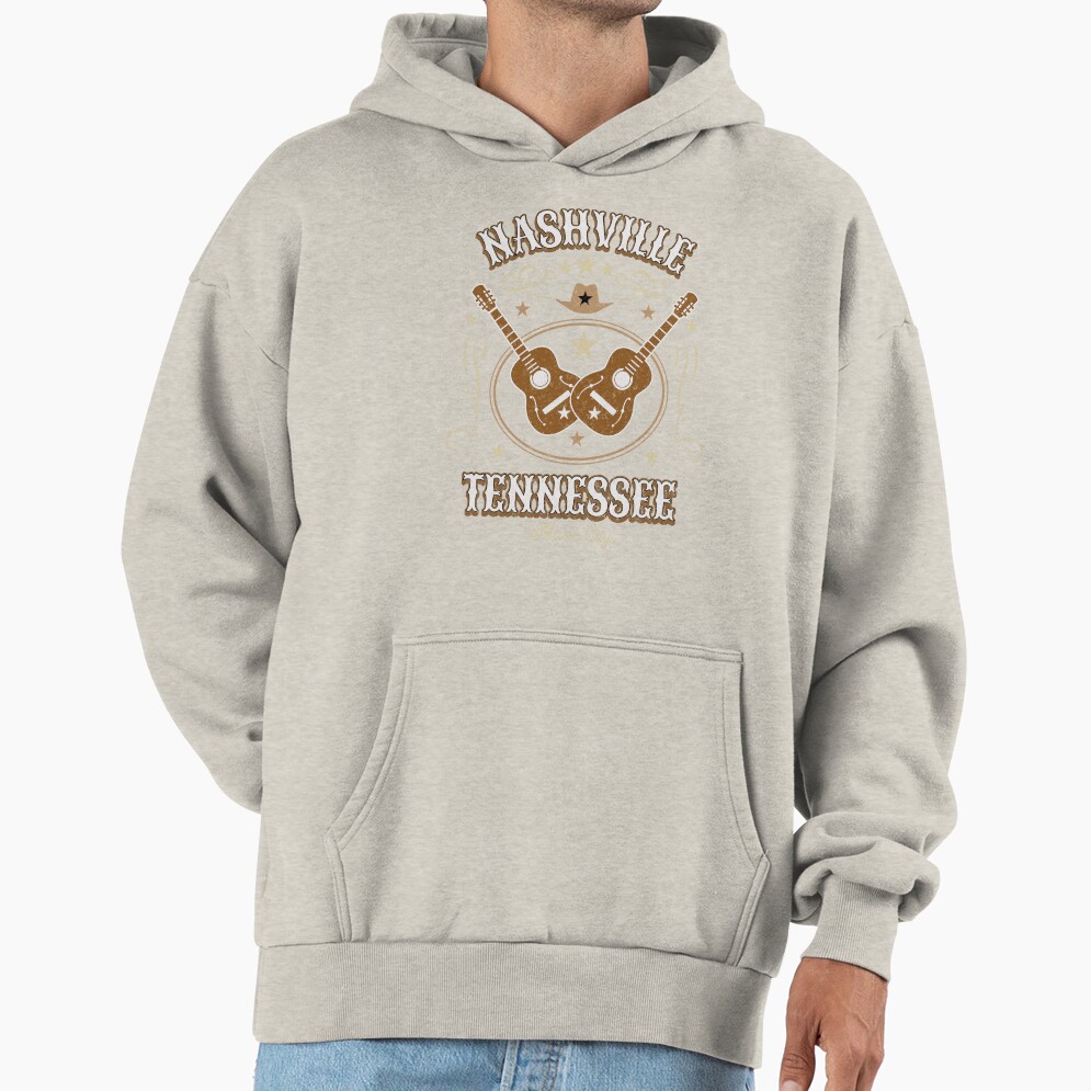 Vintage Retro Nashville Hoodie - Image 4