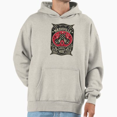 Country Music Lover Vintage  Nashville Hoodie