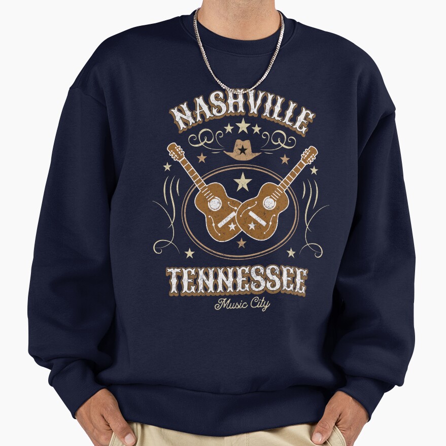 Vintage Retro Nashville Sweatshirt - Image 5